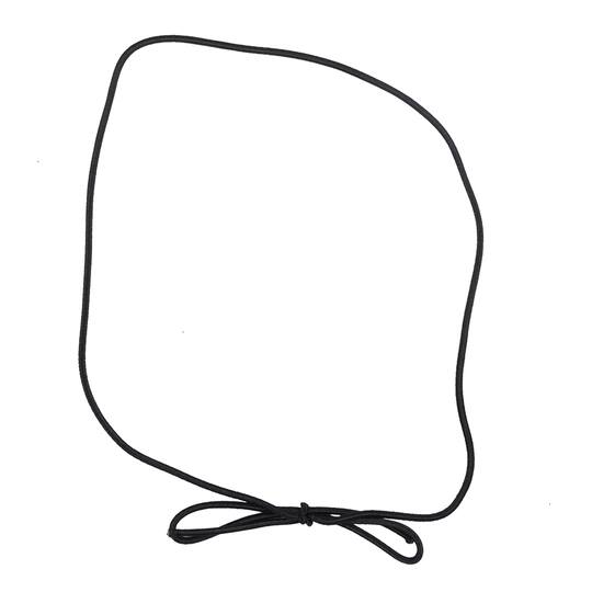 JAM Paper 10" Black Matte Elastic Loop, 50ct.